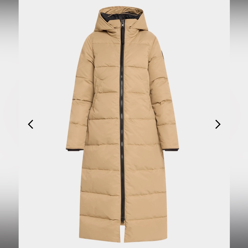 AUTHENTIC CANADA GOOSE MYSTIQUE PARKA JACKET IN DESERT SAND - brand new with tag